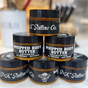 Beef Tallow Whipped Body Butter - All Natural